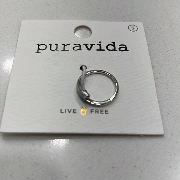🆕 Pura Vida Wave Stacking Ring NWT - Picture 8 of 8
